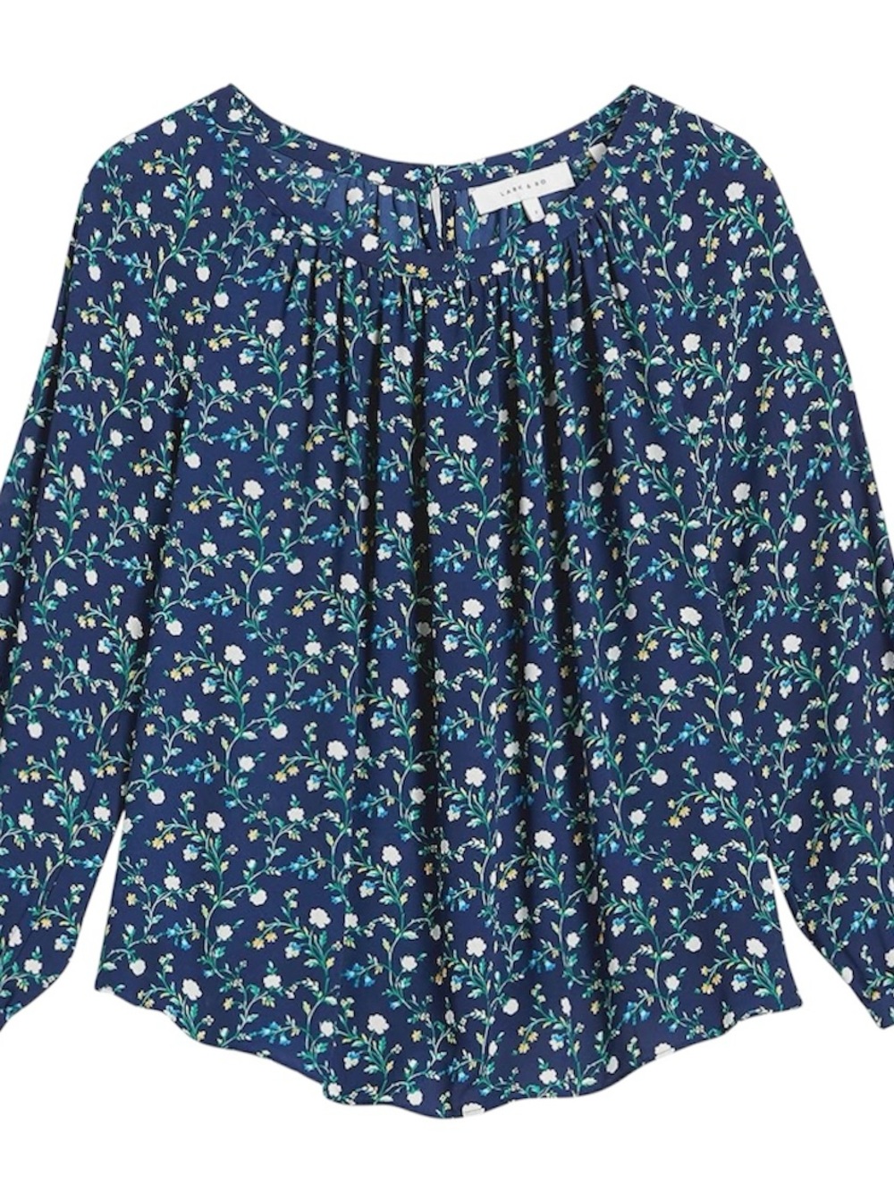 Lark & Ro Women’s Floral Long Sleeve Blouse
